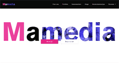 Desktop Screenshot of mamedia.nl